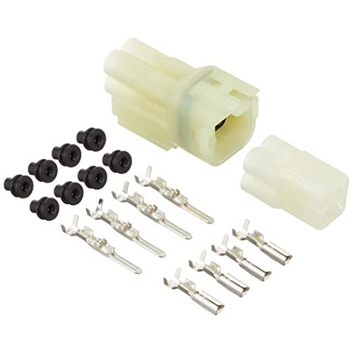 キジマ(Kijima) バイク バイクパーツ 防水カプラーセット HM090 4P オス・メス・端子 1セット 304-7132 | 