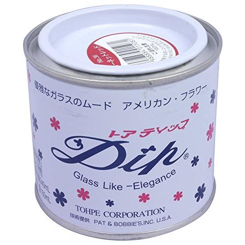 亀島商店 トウペ アメリカンフラワー ディップ液 トアディップ Col.36 ガーネットレッド 160ml AD-1636 | 