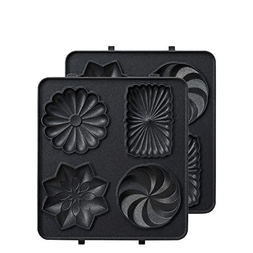 ブルーノ BRUNO ホットサンドメーカー 耳まで焼ける 電気 シングル用プチガトープレート BOE043-GATEAU | 