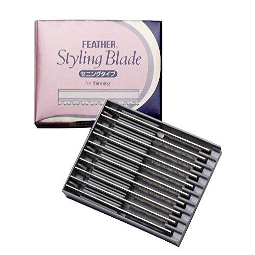 フェザー スタイリングブレイド セニングタイプ TG-10 替刃 10枚入 | 