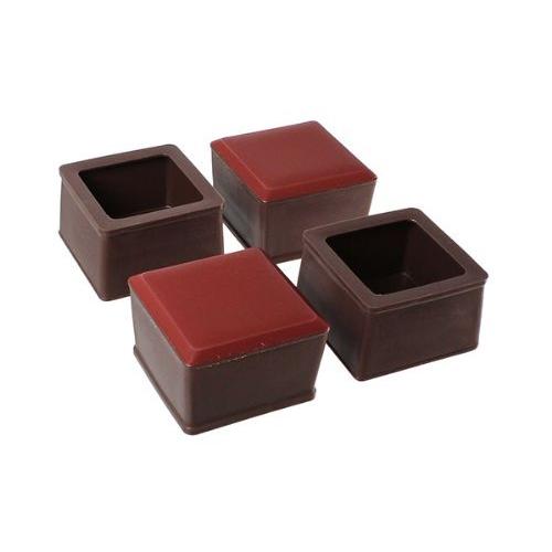 ハイロジック スライドクッション角キャップ茶LL33~36mm 4個入 | 