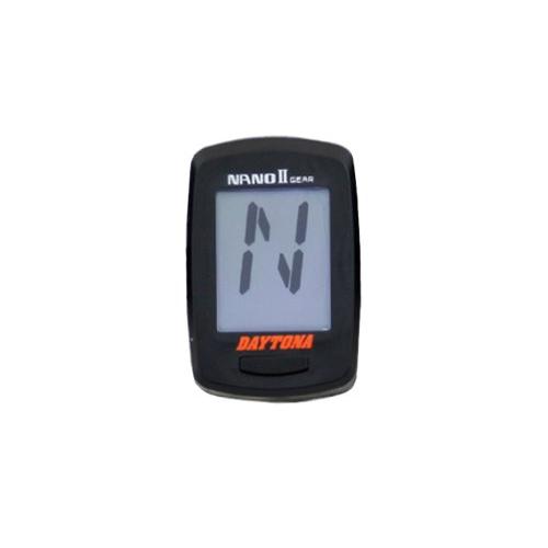 デイトナ(Daytona) バイク用 デジタルギアポジションインジケーター 表示範囲N/1~8速 60×40×17.5mm NANO2 7859 | 