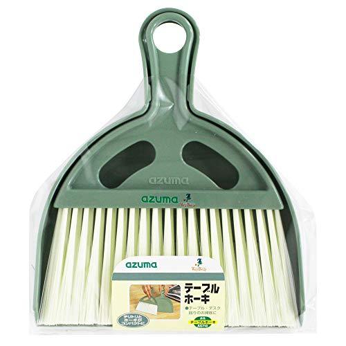 アズマ工業 テーブルホーキ コンパクトなほうきとチリトリのセット 卓上のパンくずや食べこぼしなどのお掃除に チリトリ幅17cm AG710 | 