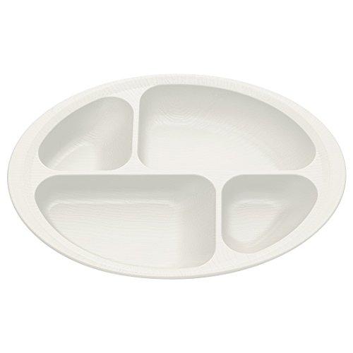 スケーター(Skater) 木目 すくいやすい 仕切プレート クリーム 日本製 NLPS1-A | 