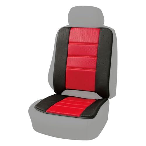 ボンフォーム(BONFORM) シートクッション メッシュフィット 軽/普通車 ダブル ストッパー付き ダブル45x97x2cm レッド 533 | 