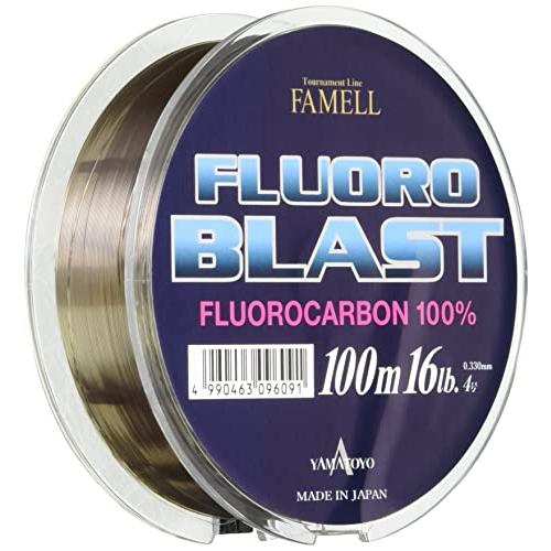 ヤマトヨテグス(Yamatoyo) フロロブラスト 100m アーミーグレー 4号 (16lb) | 