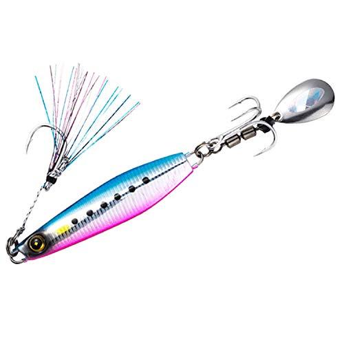 ハヤブサ(Hayabusa) メタルジグ FS417 ジャックアイ マキマキ 30g #2 ケイムラブルピンイワシ FS417 | 