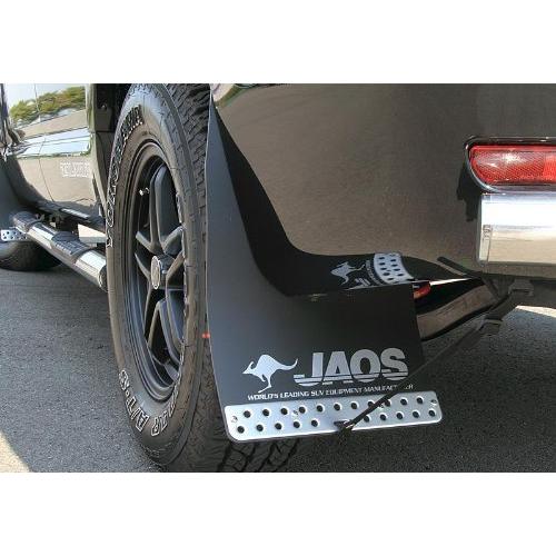ジャオス(JAOS) JAOS マッドガードIII リヤセット ブラック デリカ D:5 MUD GUARD3 BLACK REAR DELIC | 
