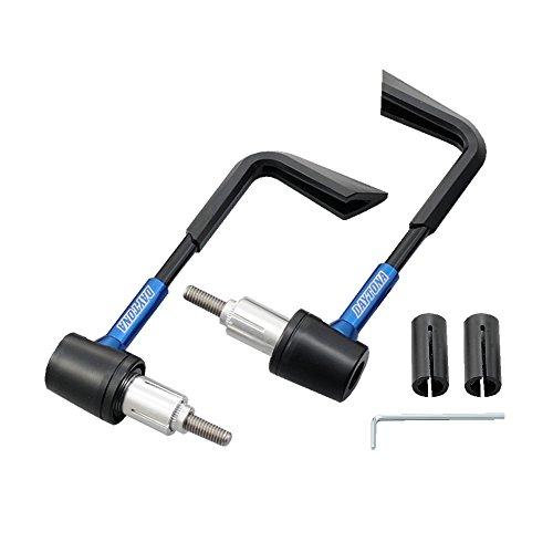 デイトナ(Daytona) バイク用 レバーガード 汎用(ハンドル内径φ14-19適合) 左右セット ブルー 92450 | 