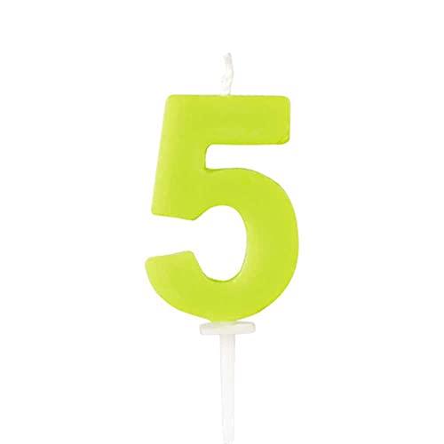 リバティーコーポレーション キャンドル ろうそく 数字 5 製菓用品 LD-566 Style Dolce | 