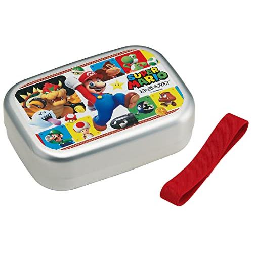 スケーター(Skater) 弁当箱 370ml スーパーマリオ 23 アルミ製 保温庫対応 子供用 日本製 ALB5NV-A | 