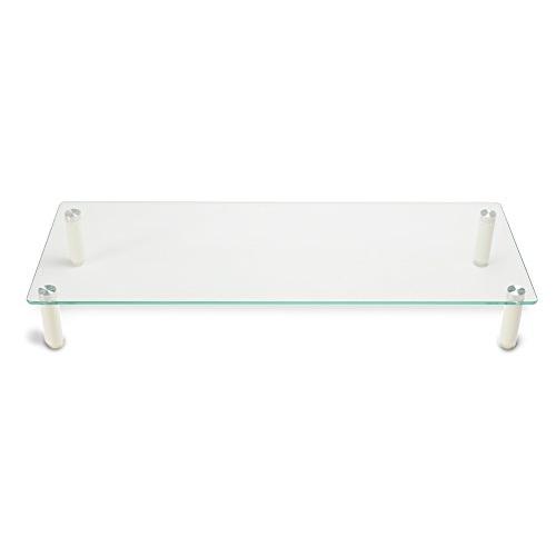 グリーンハウス(Green House) 強化ガラスディスプレイ台 樹脂スタンドタイプ 耐荷重20kg 幅560mm GH-DKBB-CL | 