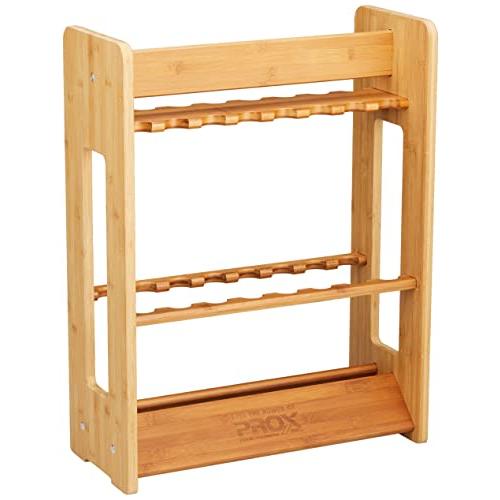 プロックス(PROX) バンブーロッドスタンド 16本用 PX98616 ロッドスタンド 竹製ロッドスタンド・6本のネジで簡単組み立て | 