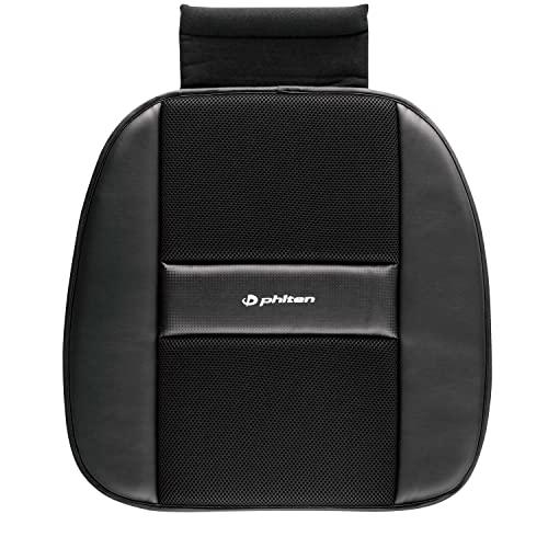 ボンフォーム(BONFORM) シートクッション ファイテンカーボン ヒップ用 45×45cm ブラック アクアチタン使用 低反発 馬蹄型 メッ | 