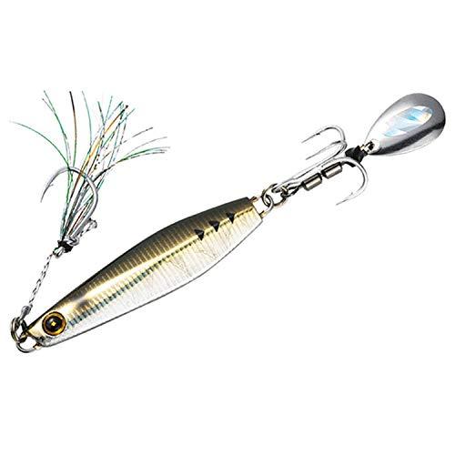 ハヤブサ(Hayabusa) メタルジグ FS417 ジャックアイ マキマキ 60g #5 ライブリーアジ FS417 | 