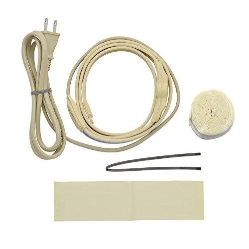 ガオナ これカモ 凍結防止ヒーター 0.5m サーモスタットつき (給水管の凍結防止 金属管用) GA-KE009 | 