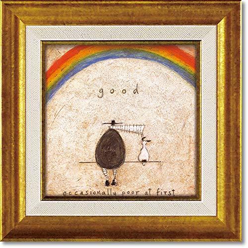 ユーパワー アートフレーム サム トフト「ついてる日」 ST-04002 w23.5×h23.5cm ST-04002 | 