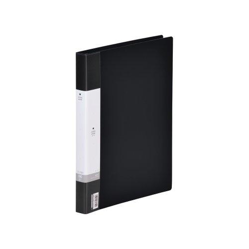 リヒトラブ 名刺ファイル 交換式 A4 30穴 300枚 黒 G8801-24 | 