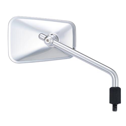 デイトナ(Daytona) バイク ミラー 10mm 正ネジ 耐振 広角 新保安基準適合 ハイビジミラー クラシック ロー クローム 左右共通 | 