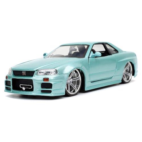 ジャダトイズ(jada toys) 1:24 F&F Brian's Nissan Skyline G-TR R34 S.BL | 