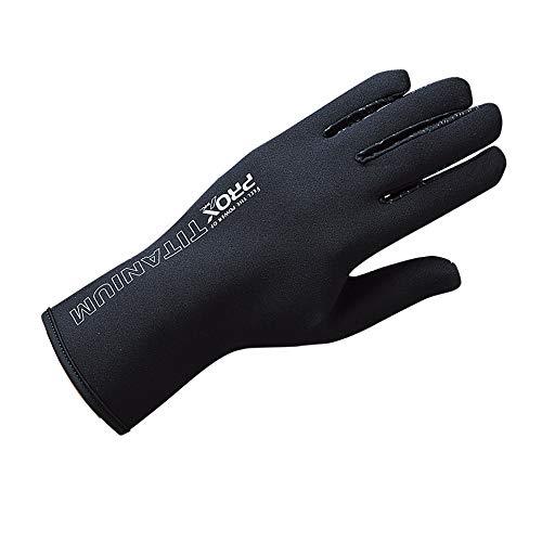 プロックス チタングローブ5本指 PX9713FFK ブラック フリー | 