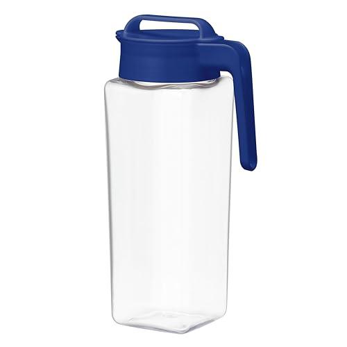 岩崎工業 ラストロウェア スクエア ピッチャー 冷水筒 耐熱 縦横置き 2.1L 日本製 麦茶ポット 冷茶 ボトル 冷水 お茶ポット 水出し 水 | 