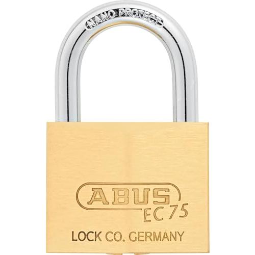 ABUS 真鍮南京錠 EC75/50 KD ディンプルシリンダー バラ番 | 