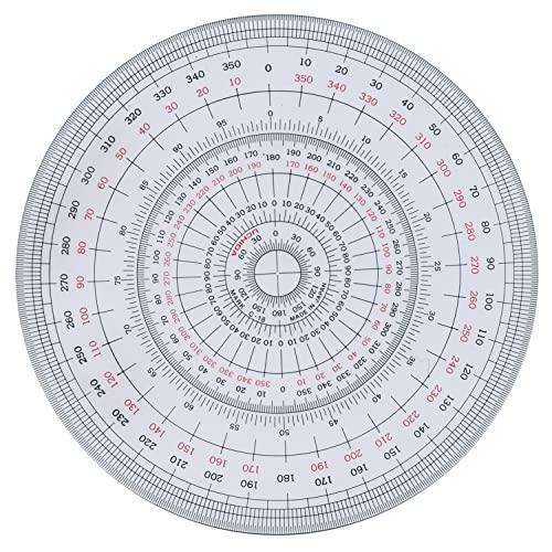 ウチダ 全円分度器 18cm 1-822-0002 | 