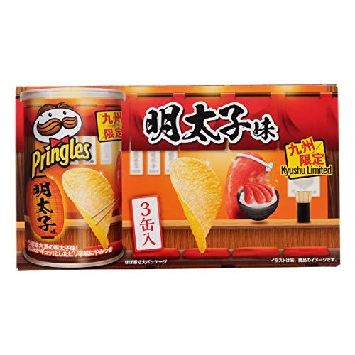 ケロッグ 九州限定 プリングルズ 明太子味 53g×3缶/ ポテトチップス ポテチ | 
