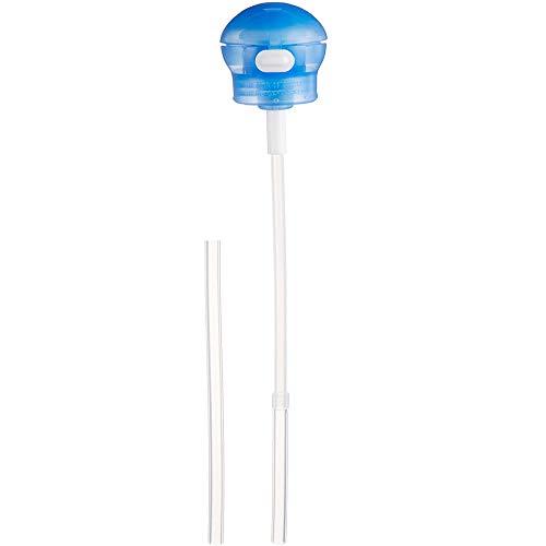 スケーター(Skater) プッシュ式 ペットボトル ストローキャップ 350ml 500ml スカイブルー PSHC3 | 