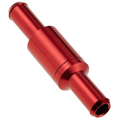 キジマ (kijima) バイク バイクパーツ ワンウェイバルブ ボールタイプ 6mm 汎用 レッド 105-151 | 