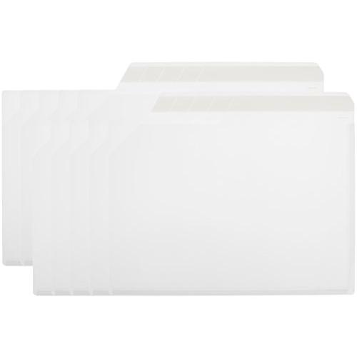 ナカバヤシ どっさり個別ホルダーA4・10枚・ホワイト CH-4131W-10 | 