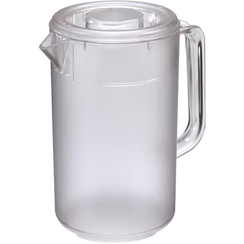 新輝合成(Shinki Gosei) トンボ 冷水筒 業務用 積み重ねられる 2.2リットル クリア アクアピッチャー プロ ウォーターピッチャ | 