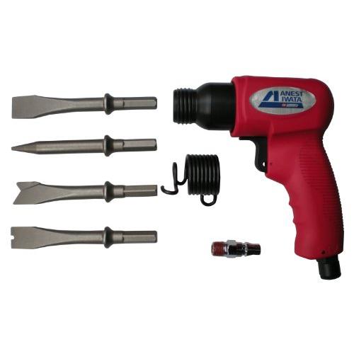 アネスト岩田 AIRREX エアーハンマ 六角差込 ビット4本付き TLX9803 | 