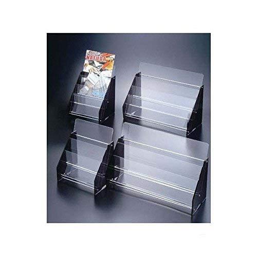 ベロス パンフレットスタンド A4判 2列2段 PE-422A 透明 | 