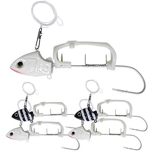 シマノ(SHIMANO) サーベルマスター 船テンヤ ゲキハヤ 40号/L 紫ゼブラ夜光 PN-UQ1S | 
