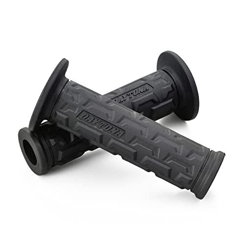 デイトナ(Daytona) グリッピーグリップ バイク用 グリップ ハンドル径Φ22.2用 122mm エンド貫通 GG-D-GROUND ブラ | 