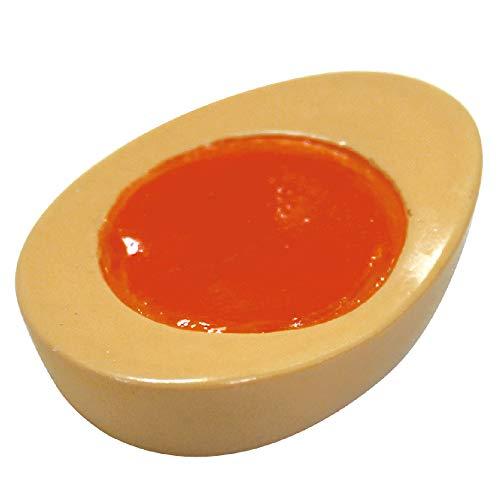 アルタ ラーメンの具箸置き 具材 約H17×W48×D31mm ラーメンの具箸置き 煮卵 AR0623288 | 