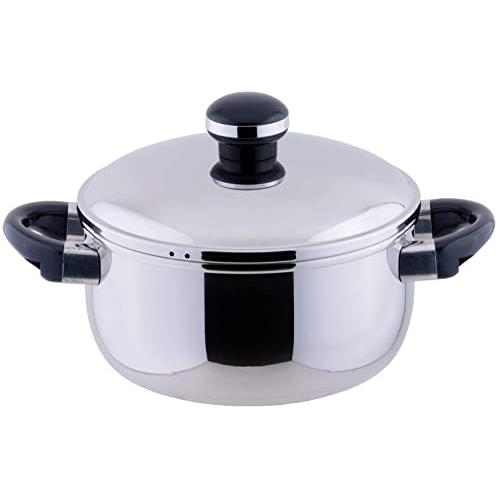 宮崎製作所(Miyazaki Seisakusho) オブジェ 両手鍋 20cm ソースポット 日本製  IH対応 軽量 OJ-6 | 