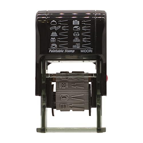 ミドリ スタンプ 回転印 モチーフふきだし柄 35420006 | 