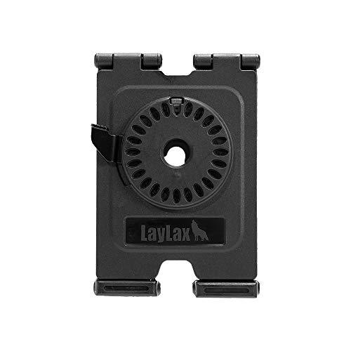 ライラクス(LayLax) CQCホルスター アタッチメント モール プラットフォームブラックMOLLE 対応 360度 24段階 角度調整 | 