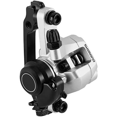 シマノ (SHIMANO) ディスクブレーキ (メカニカル) BR-R317-F フロント用 シルバー レジンパッド (G01S) 付き EBR | 
