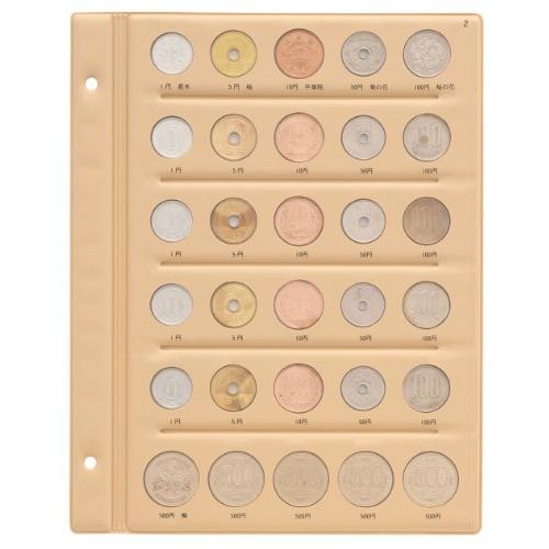 テージー 平成コインアルバム スペア台紙 普通コイン用(平成16年~20年用) C-36S5 | 