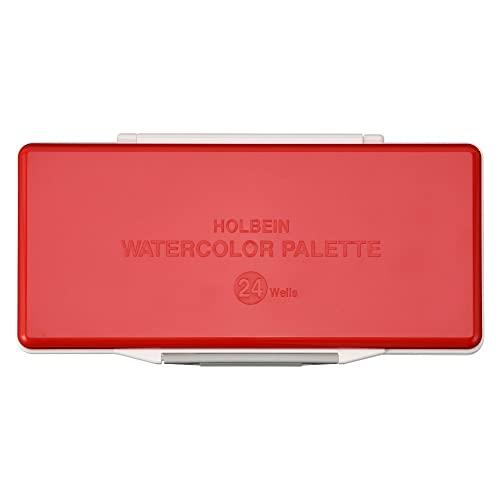 ホルベイン 小部屋が取り外せる水彩パレット RP-24 24仕切 (シャーレ 小26ヶ、大4ヶ）210191 | 