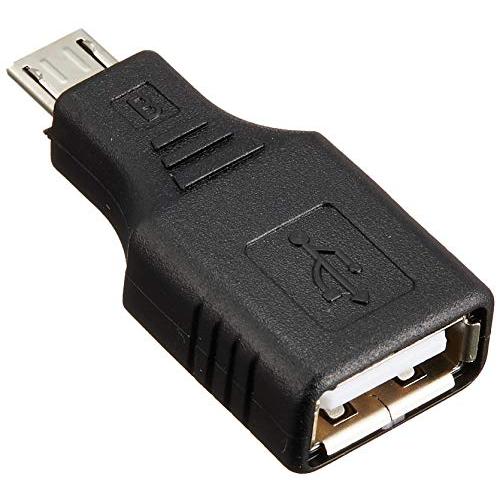 エスエスエーサービス  microUSB 変換コネクタ・OTG(ホスト機能)対応  microUSB(オス)-USB・A(メス) SUAF-MC | 