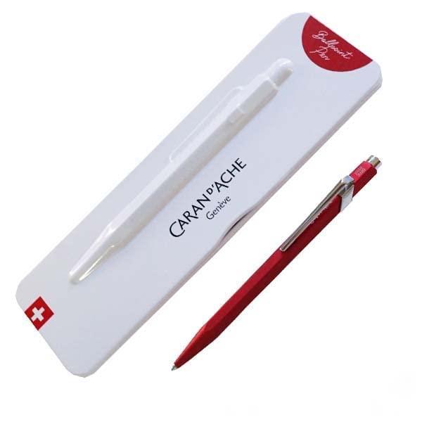 CARAN D'ACHE カランダッシュ ボールペン 油性 849 カラーマットX レッド NF0849-585 正規輸入品 | 