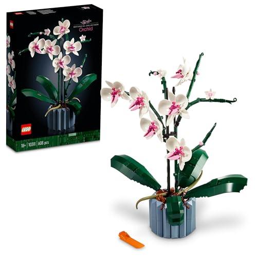 レゴ(LEGO) ボタニカル 胡蝶蘭 おもちゃ 玩具 誕生日 プレゼント ブロック 母の日 父の日 男性 女性 花束 造花 飾り インテリア オ | 