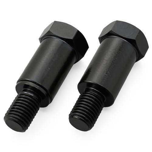 デイトナ(Daytona) バイク ミラー アダプター 衝撃緩衝装置付き ブラック ヤマハ用10mm 左右セット 99784 | 