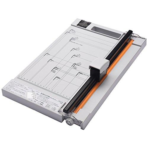 リヒトラブ 裁断機 スライドカッター A4対応 直線刃10枚裁断 ミシン刃3枚裁断 M30 | 