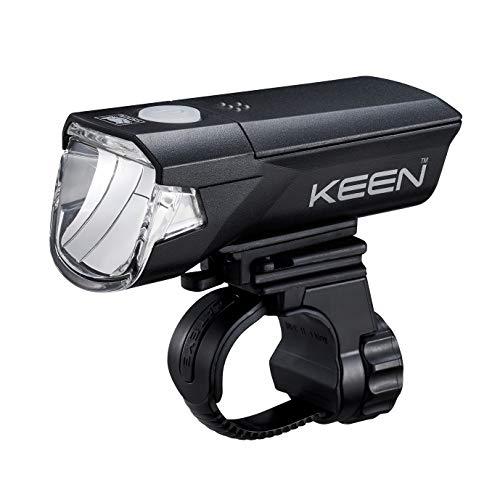 キャットアイ(CAT EYE) ヘッドライト KEEN HL-EL370 自転車 ブラック | 